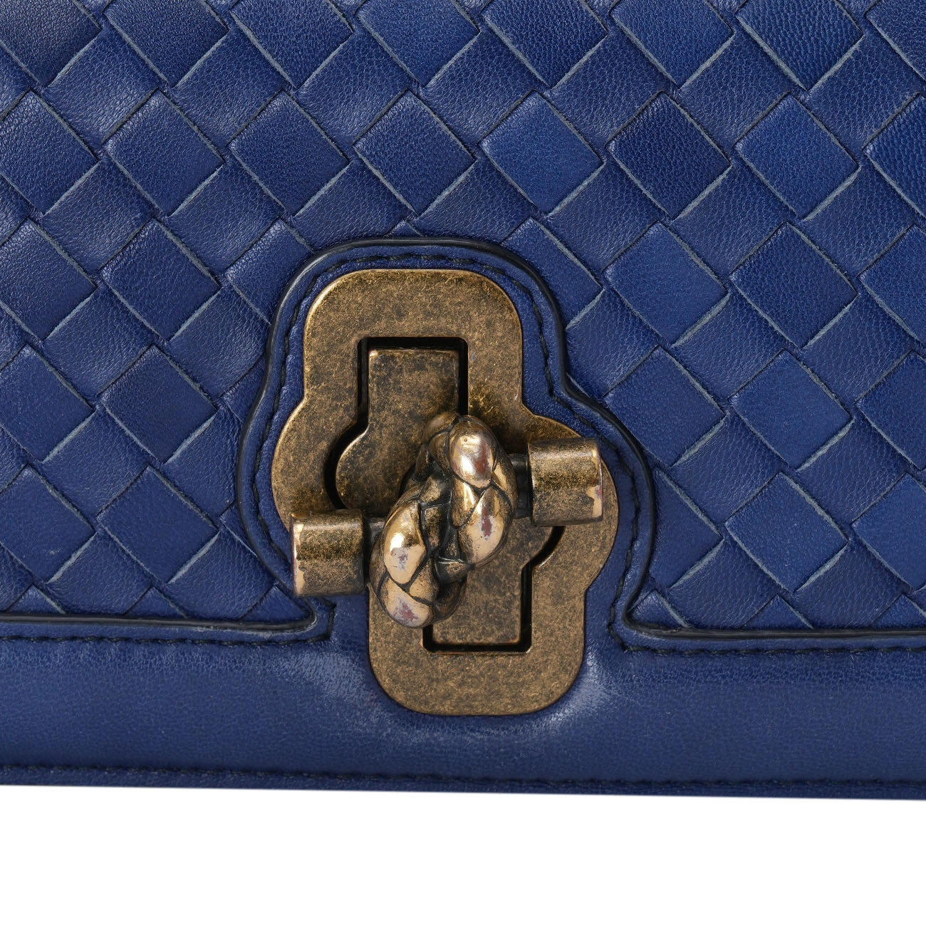 BOTTEGA VENETA(USED)보테가베네타 인트레치아토 놋 숄더백